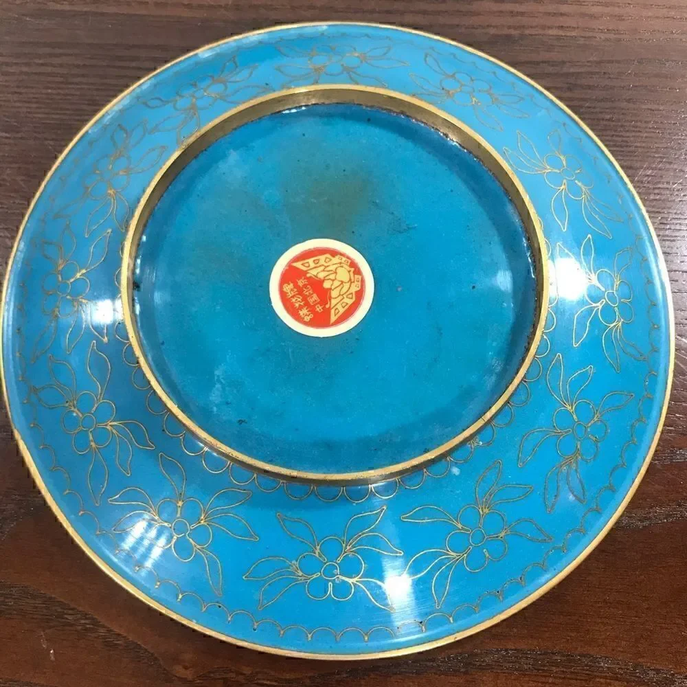 VINTAGE Mid-century mOdern  BRASS Catch All/Trinket tray